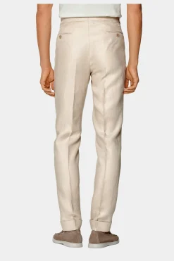 SUITSUPPLY Havana Anzug Hellbraun-Männlich Casual Anzüge