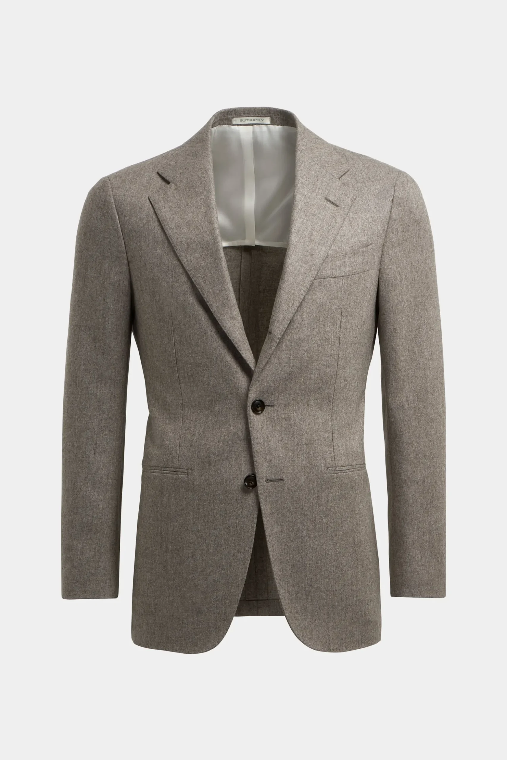 SUITSUPPLY Havana Anzug Hellbraun-Männlich Casual Anzüge