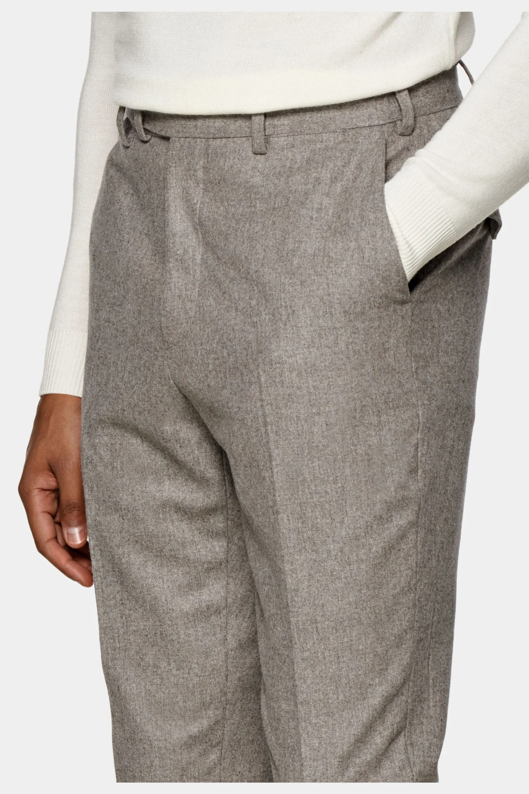 SUITSUPPLY Havana Anzug Hellbraun-Männlich Casual Anzüge