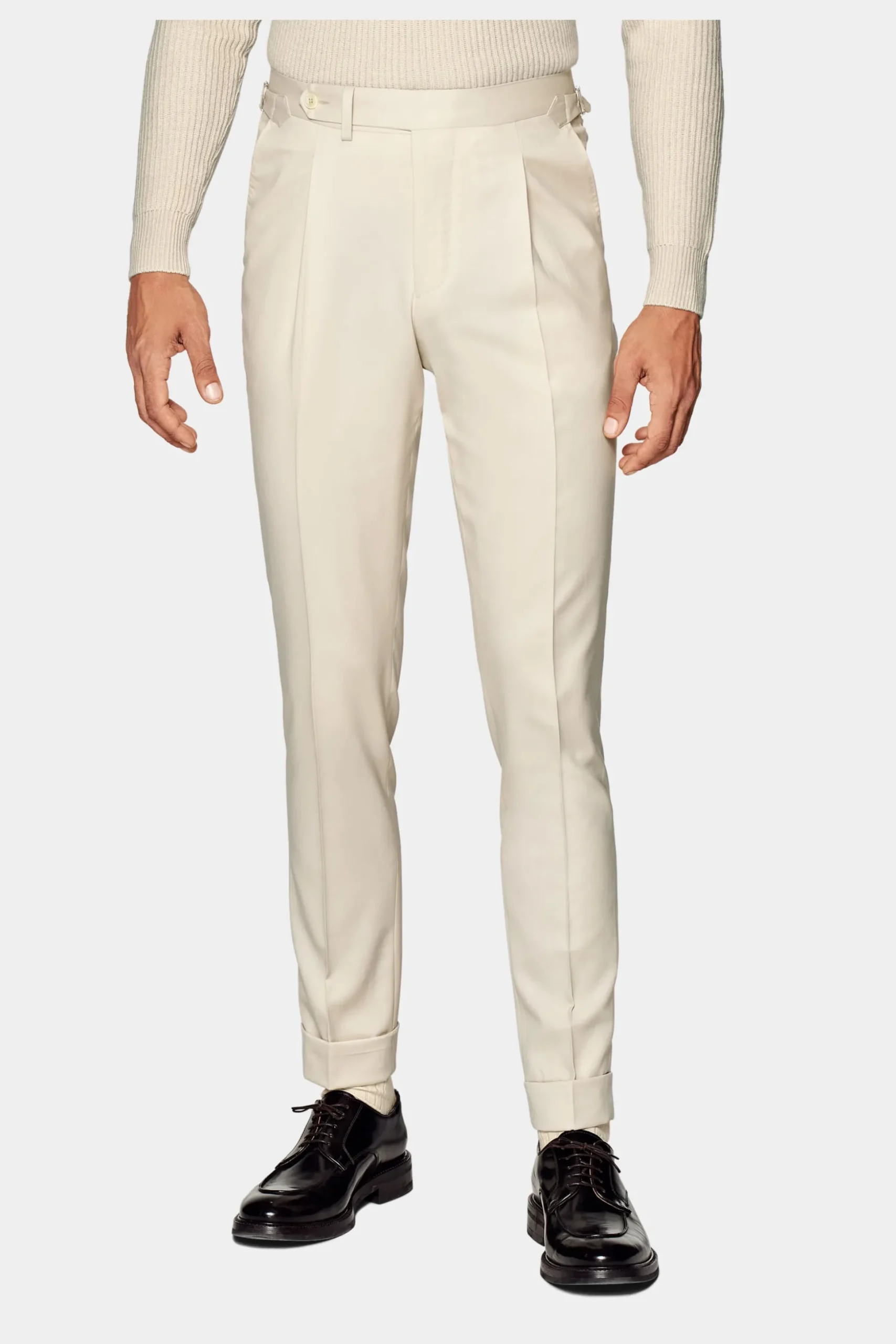 SUITSUPPLY Havana Anzug Hellbraun-Männlich Casual Anzüge
