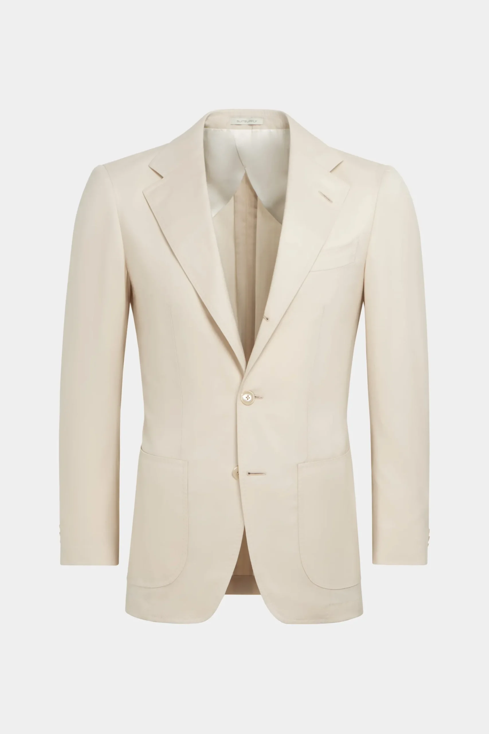 SUITSUPPLY Havana Anzug Hellbraun-Männlich Casual Anzüge