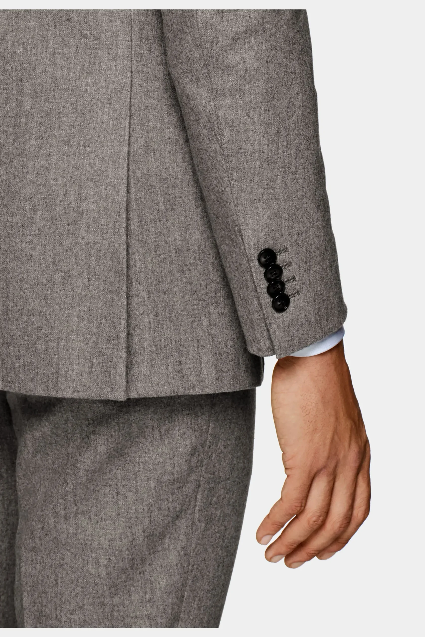 SUITSUPPLY Havana Anzug Hellbraun-Männlich Casual Anzüge