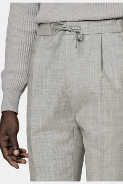 SUITSUPPLY Havana Anzug Hellgrau-Männlich Business Anzüge