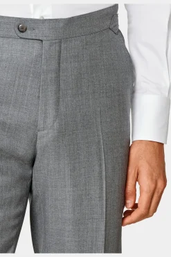 SUITSUPPLY Havana Anzug Hellgrau-Männlich Business Anzüge
