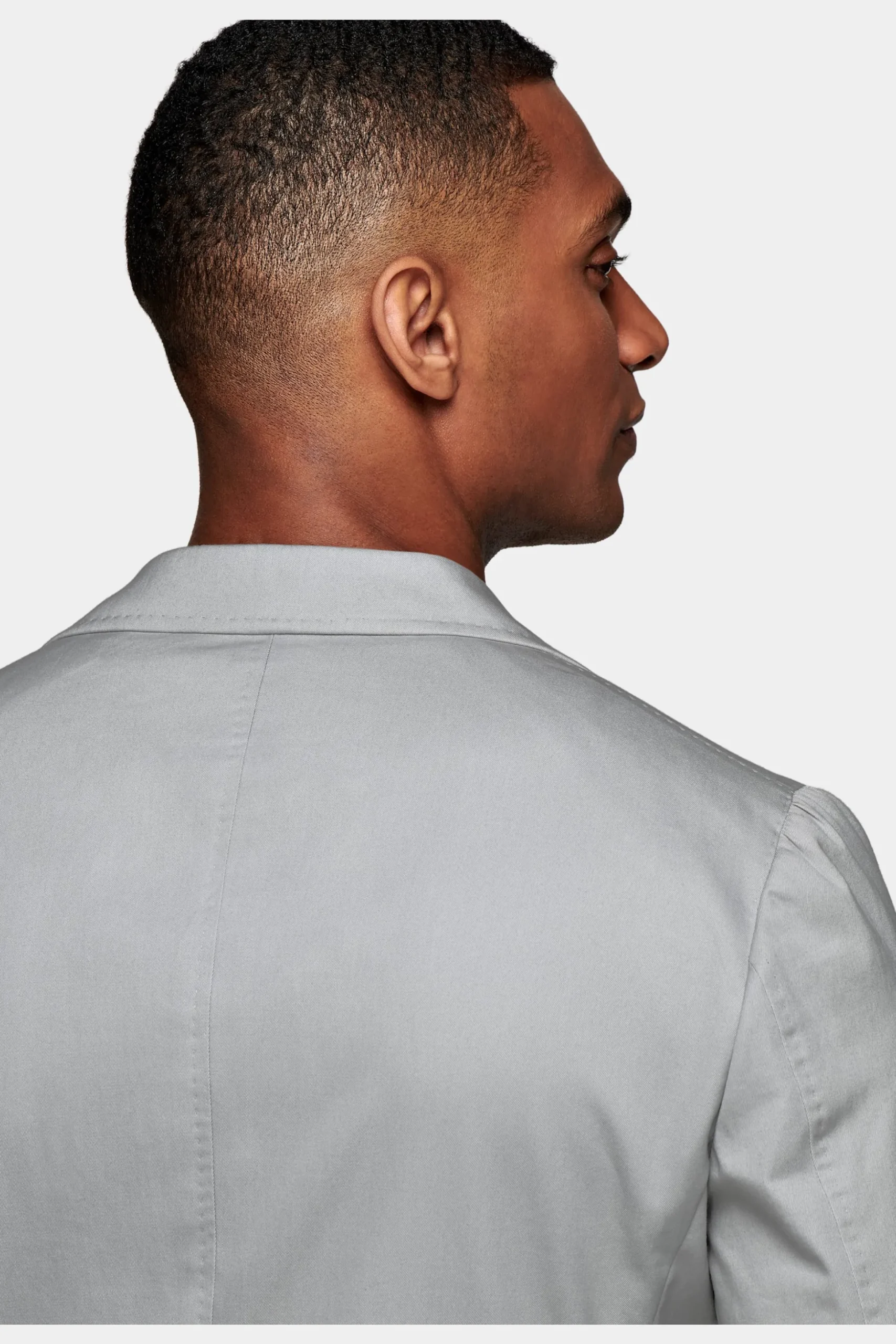SUITSUPPLY Havana Anzug Hellgrau-Männlich Casual Anzüge