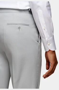 SUITSUPPLY Havana Anzug Hellgrau-Männlich Casual Anzüge