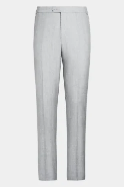 SUITSUPPLY Havana Anzug Hellgrau-Männlich Casual Anzüge