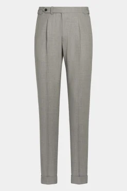 SUITSUPPLY Havana Anzug Hellgrau-Männlich Business Anzüge