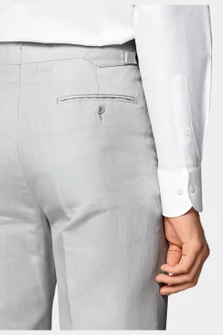 SUITSUPPLY Havana Anzug Hellgrau-Männlich Casual Anzüge