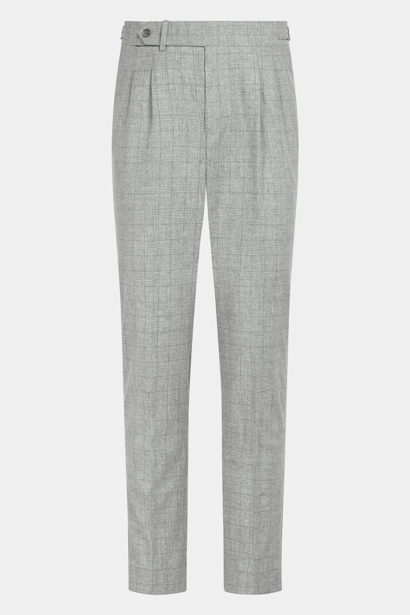 SUITSUPPLY Havana Anzug Hellgrau Mit Karo-Männlich Casual Anzüge