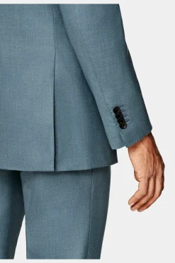 SUITSUPPLY Havana Anzug Mittelblau-Männlich Business Anzüge