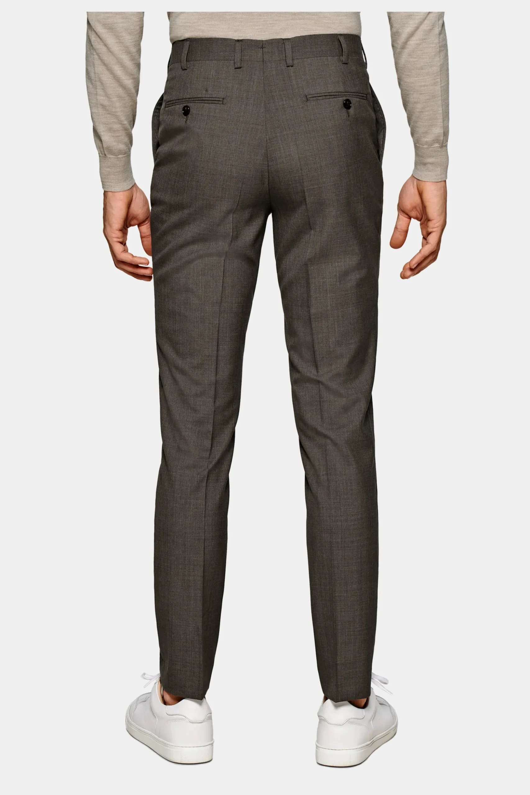 SUITSUPPLY Havana Anzug Mittelbraun-Männlich Business Anzüge