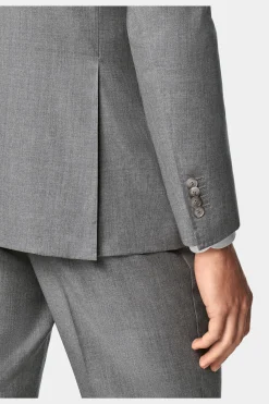 SUITSUPPLY Havana Anzug Mittelgrau-Männlich Business Anzüge