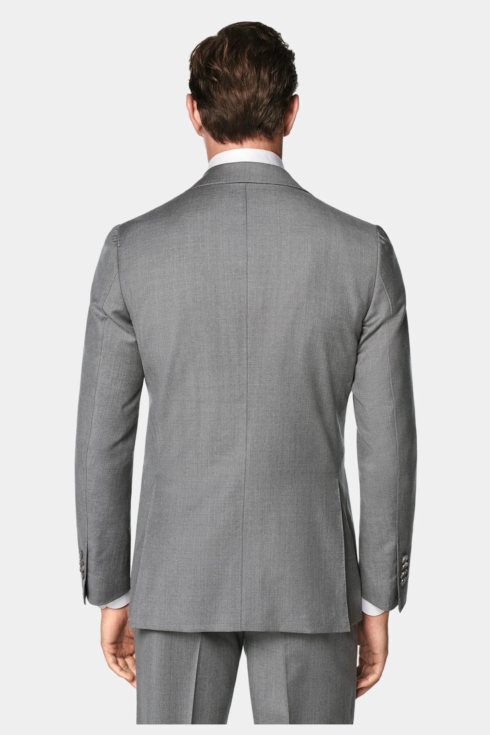 SUITSUPPLY Havana Anzug Mittelgrau-Männlich Business Anzüge