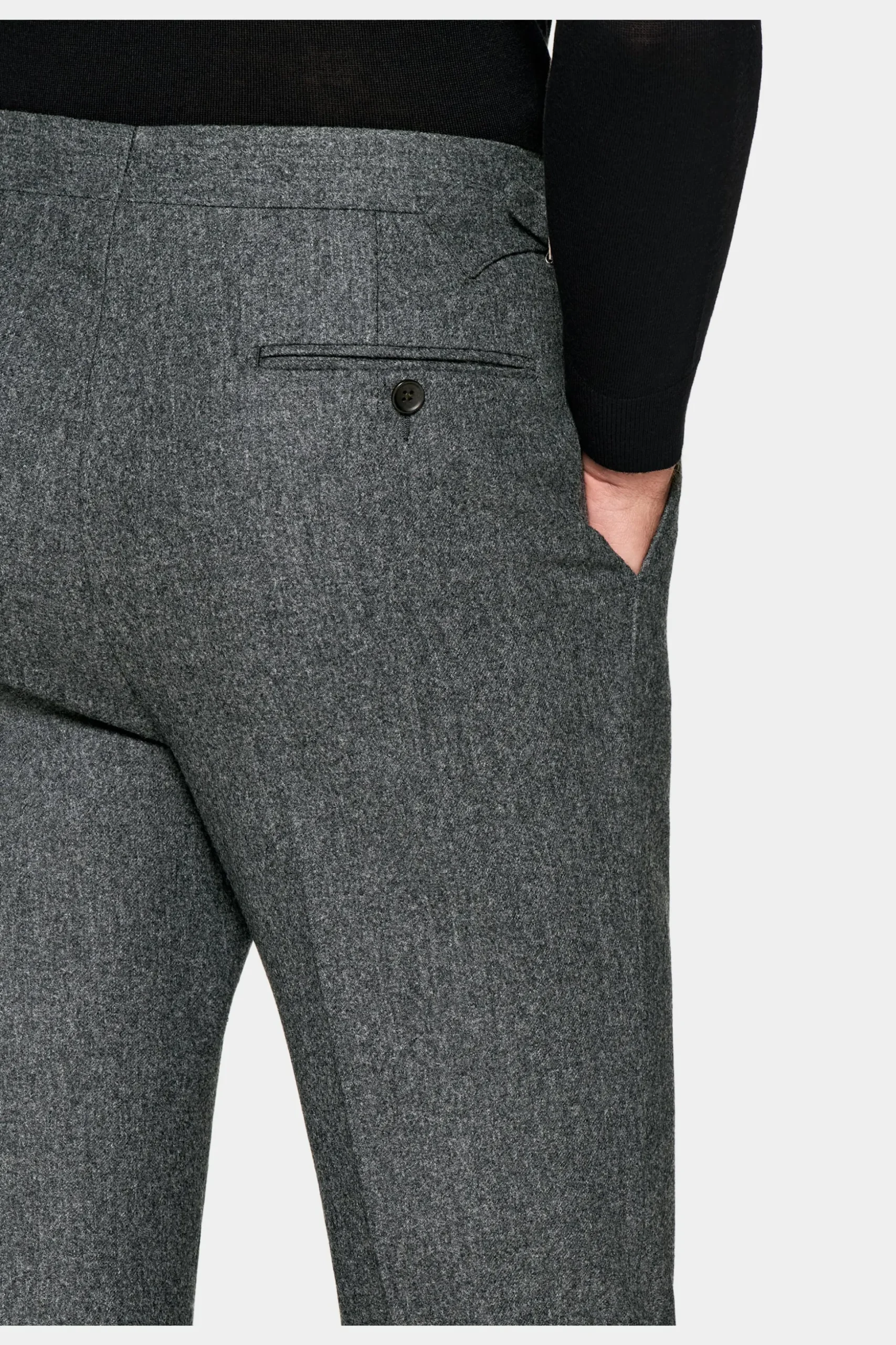 SUITSUPPLY Havana Anzug Mittelgrau-Männlich Casual Anzüge