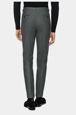SUITSUPPLY Havana Anzug Mittelgrau-Männlich Casual Anzüge