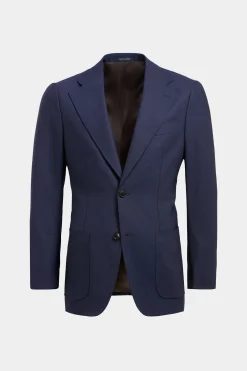 SUITSUPPLY Havana Anzug Navy-Männlich Business Anzüge