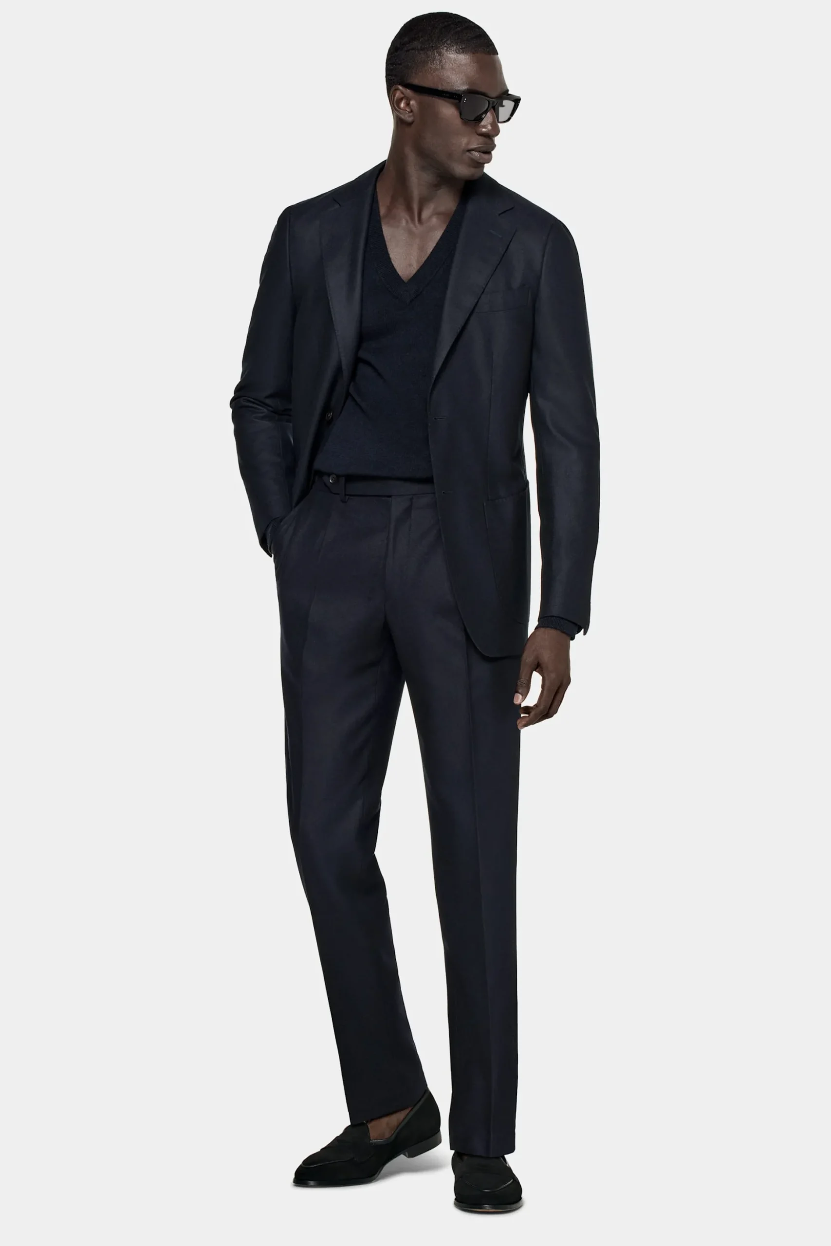 SUITSUPPLY Havana Anzug Navy-Männlich Casual Anzüge