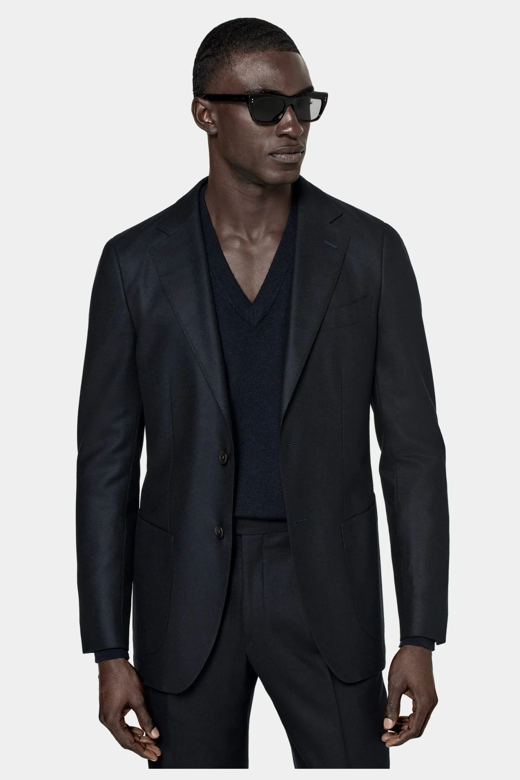 SUITSUPPLY Havana Anzug Navy-Männlich Casual Anzüge