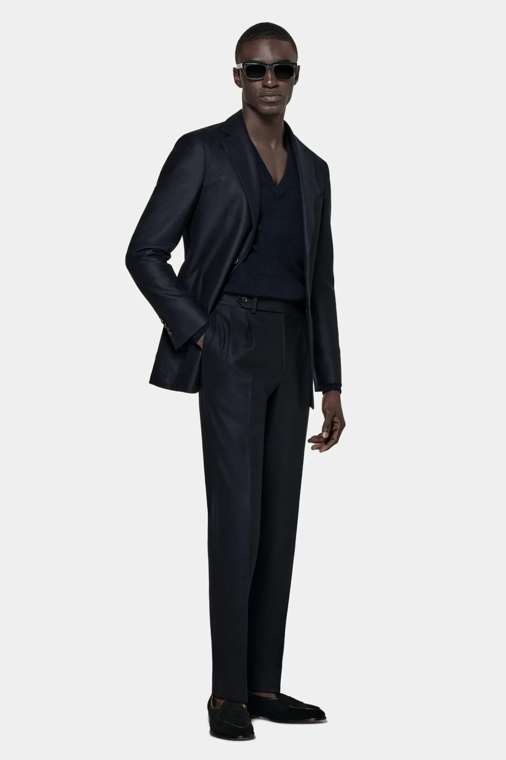 SUITSUPPLY Havana Anzug Navy-Männlich Casual Anzüge