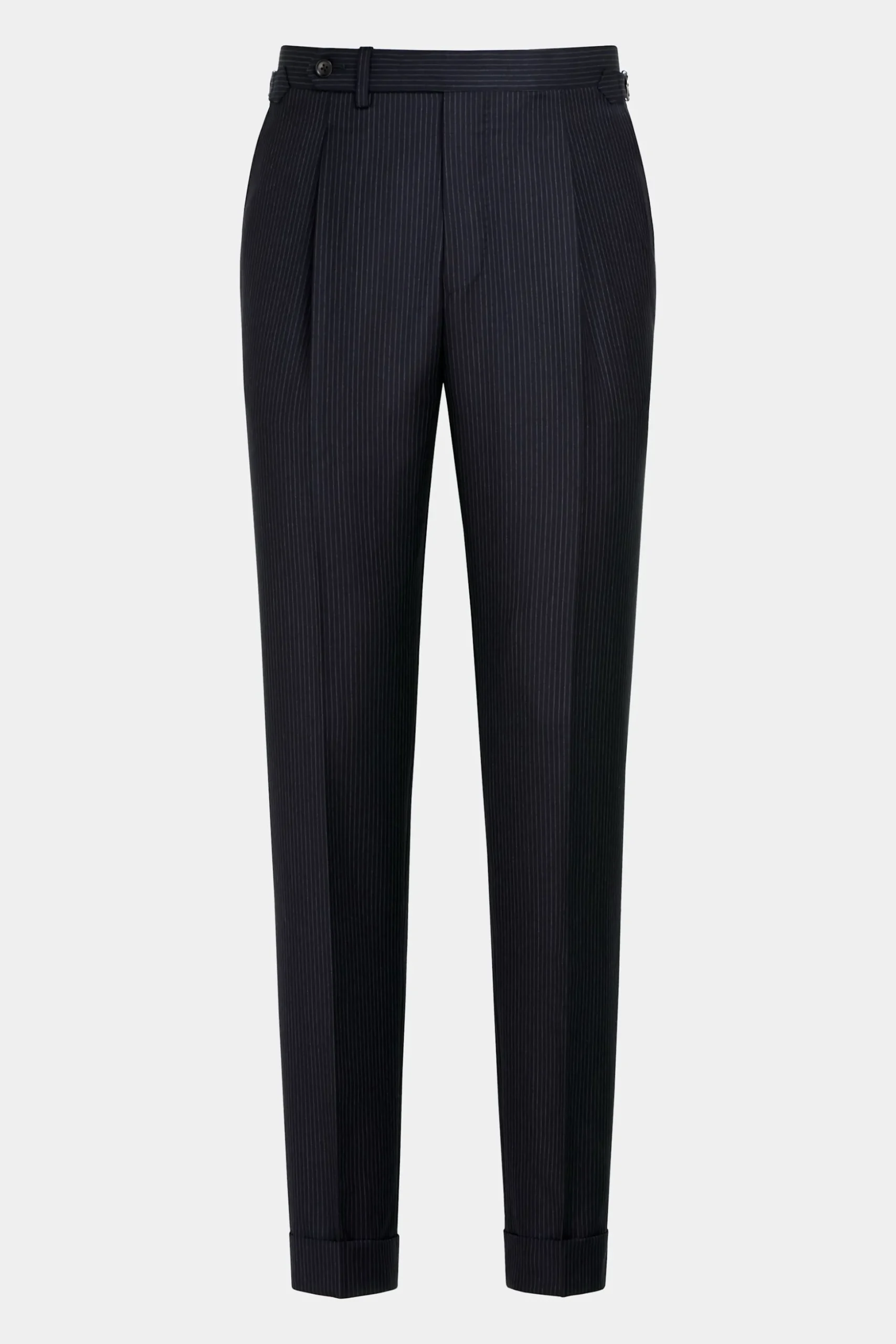 SUITSUPPLY Havana Anzug Navy Gestreift-Männlich Business Anzüge