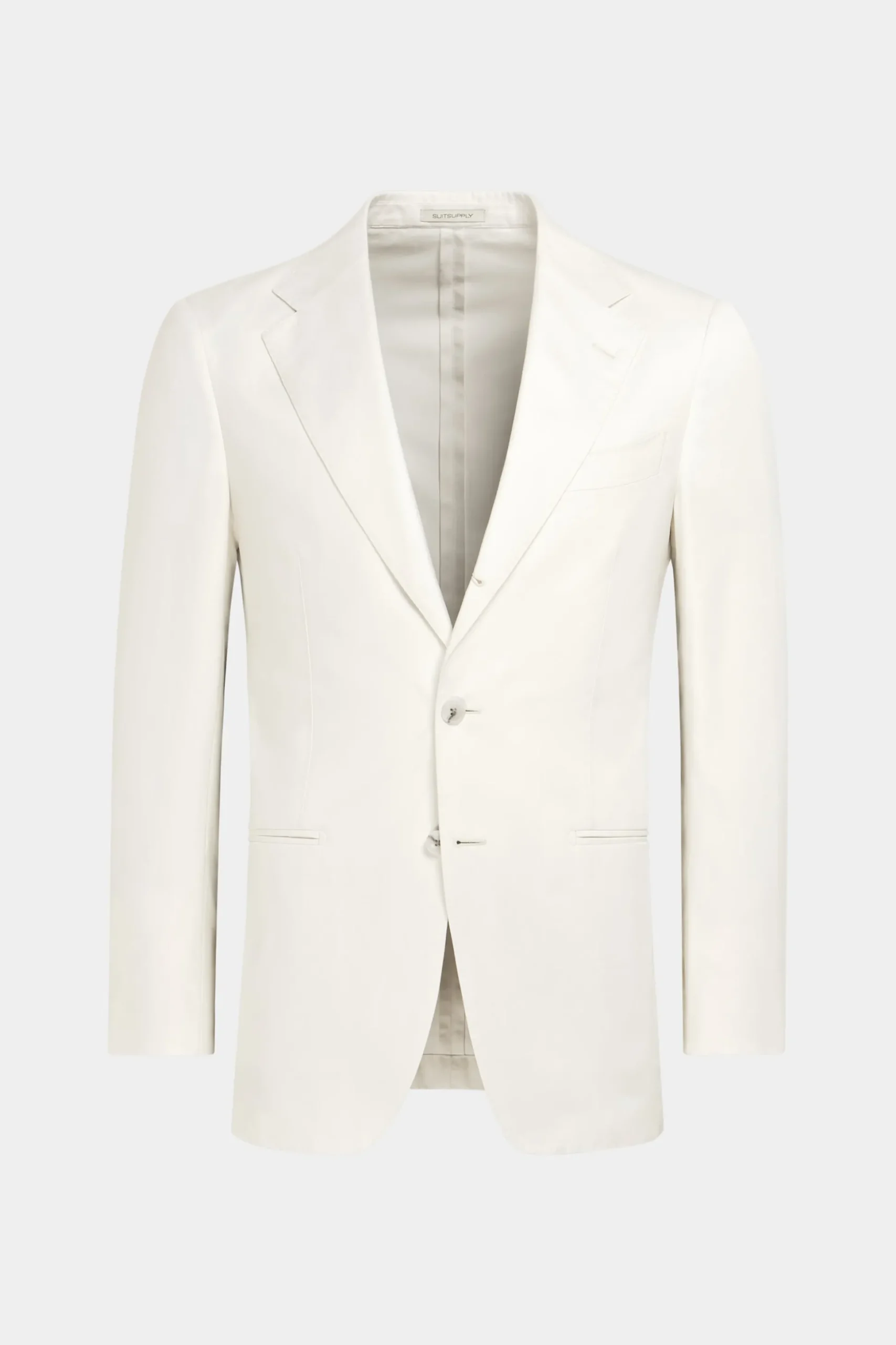SUITSUPPLY Havana Anzug Off-White-Männlich Casual Anzüge