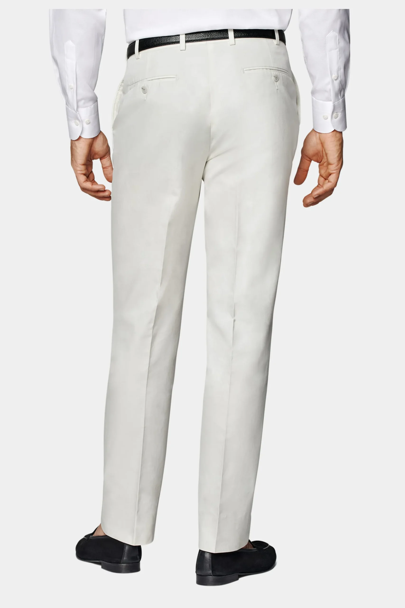 SUITSUPPLY Havana Anzug Off-White-Männlich Casual Anzüge