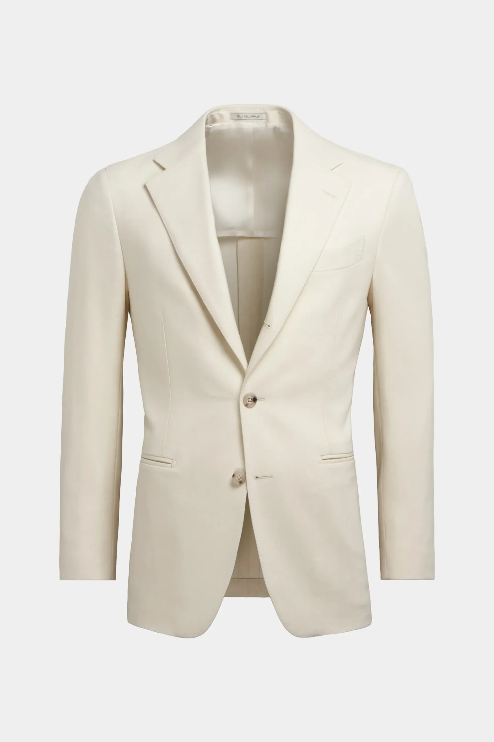 SUITSUPPLY Havana Anzug Off-White-Männlich Casual Anzüge