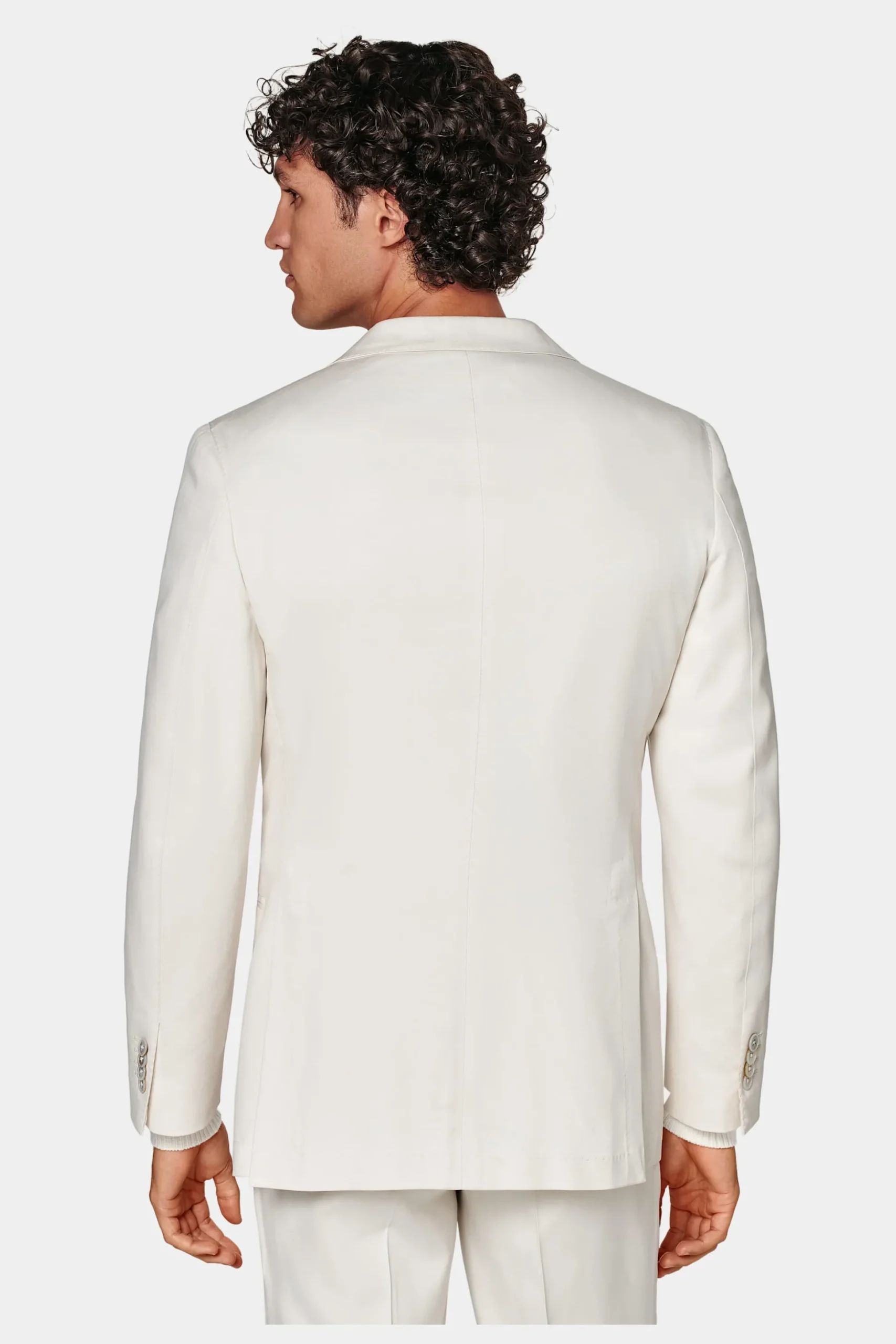 SUITSUPPLY Havana Anzug Off-White-Männlich Business Anzüge