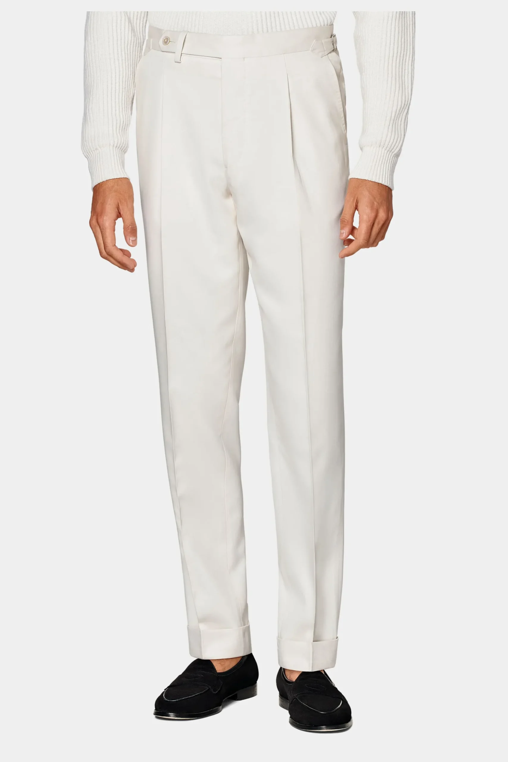SUITSUPPLY Havana Anzug Off-White-Männlich Business Anzüge