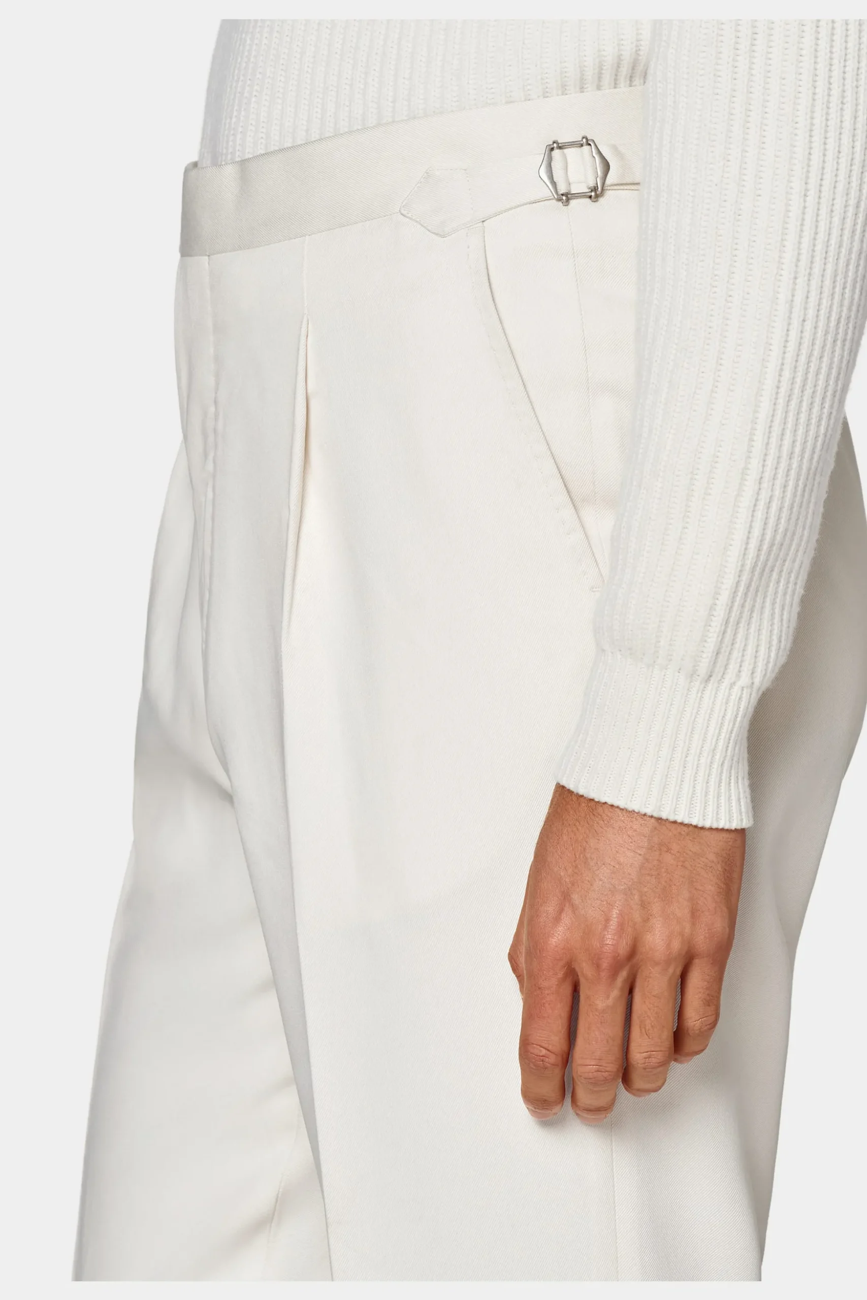 SUITSUPPLY Havana Anzug Off-White-Männlich Business Anzüge