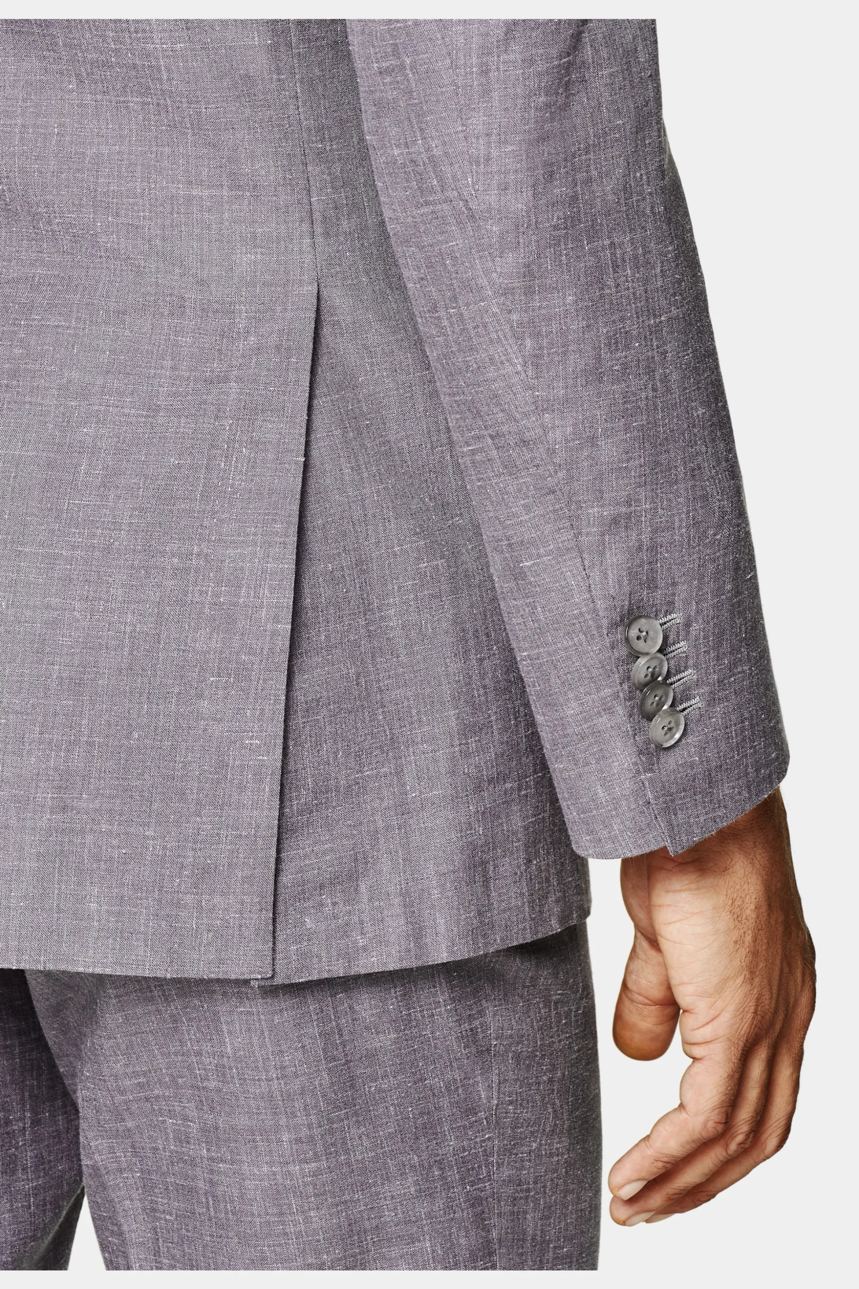 SUITSUPPLY Havana Anzug Purpur-Männlich Casual Anzüge