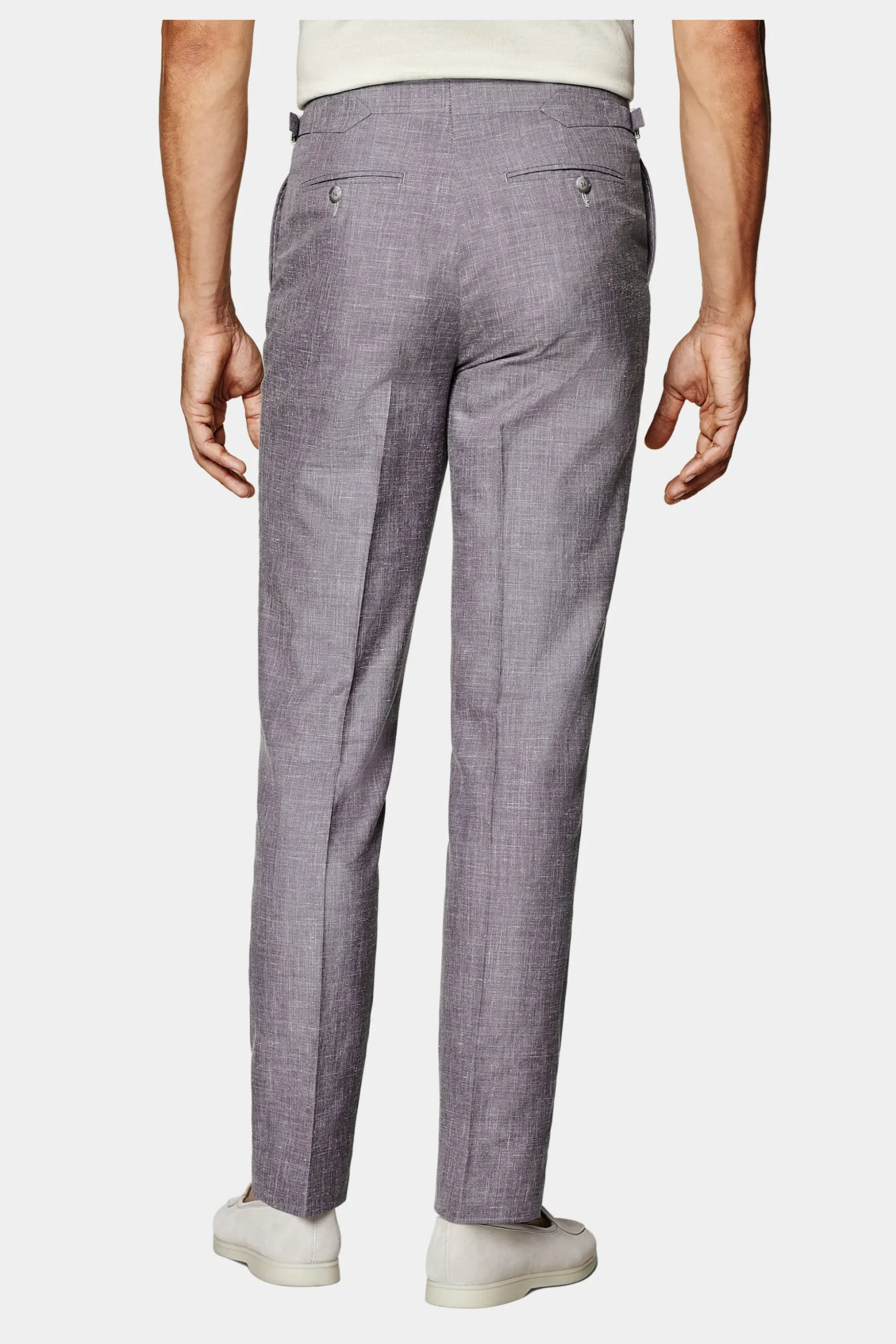 SUITSUPPLY Havana Anzug Purpur-Männlich Casual Anzüge