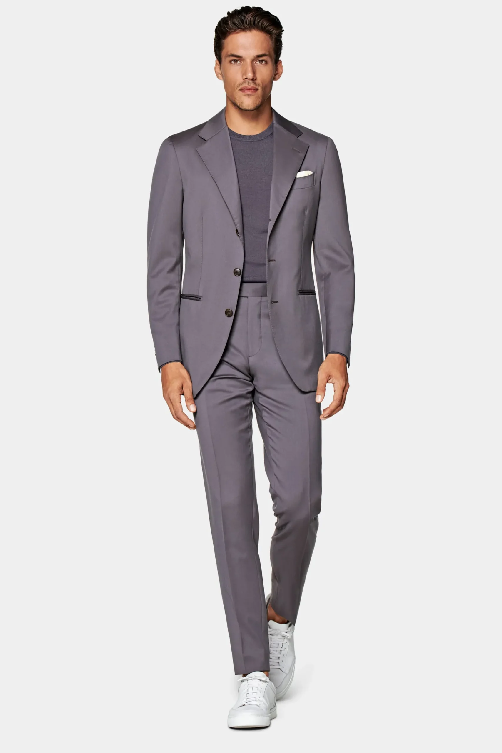 SUITSUPPLY Havana Anzug Purpur-Männlich Hochzeitsanzüge