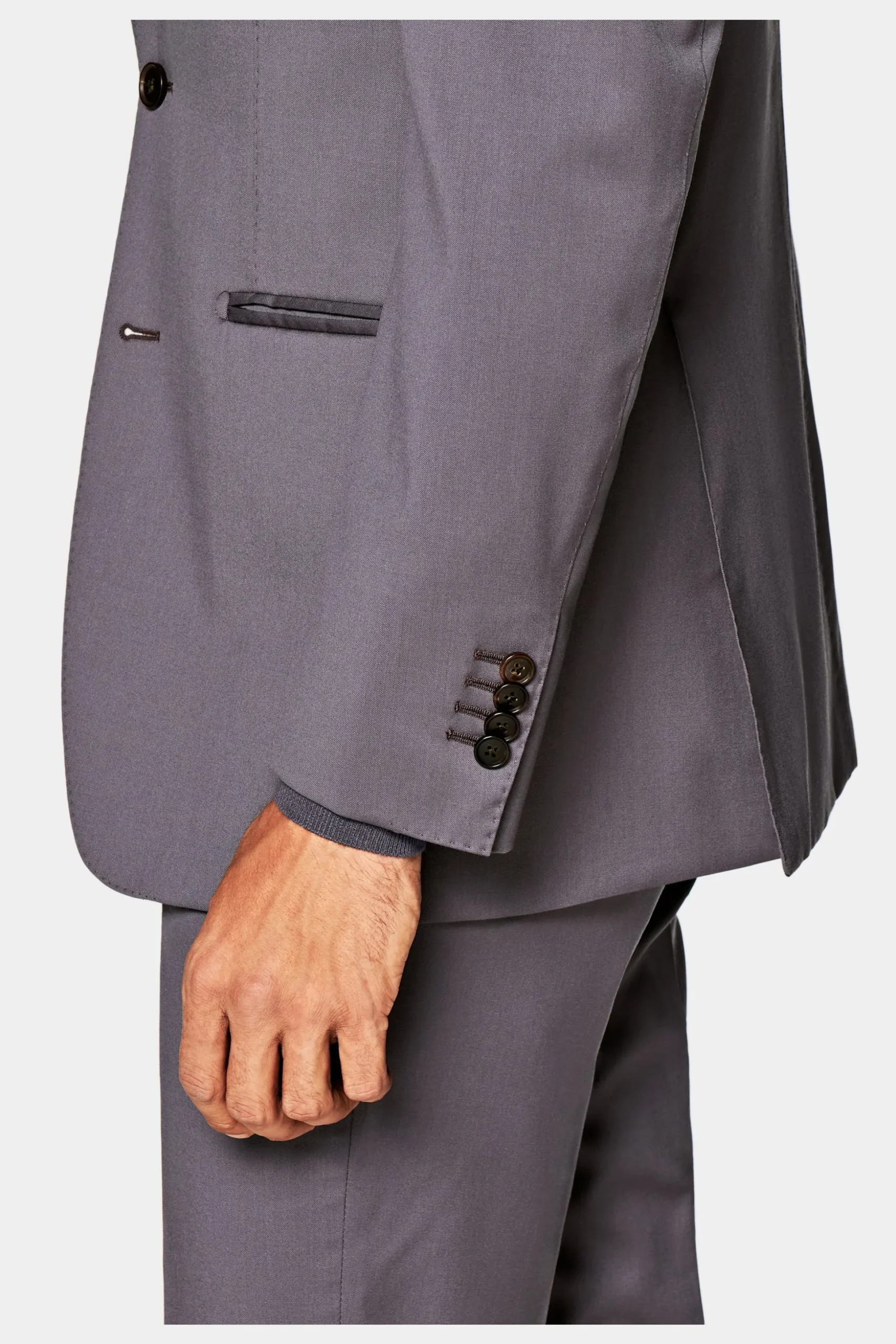 SUITSUPPLY Havana Anzug Purpur-Männlich Hochzeitsanzüge