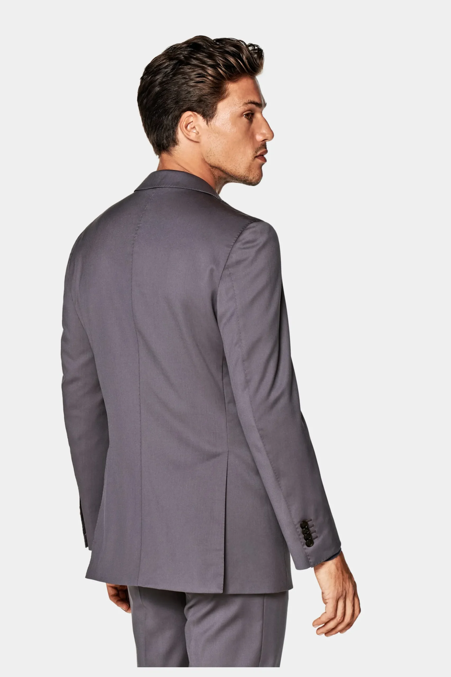 SUITSUPPLY Havana Anzug Purpur-Männlich Hochzeitsanzüge