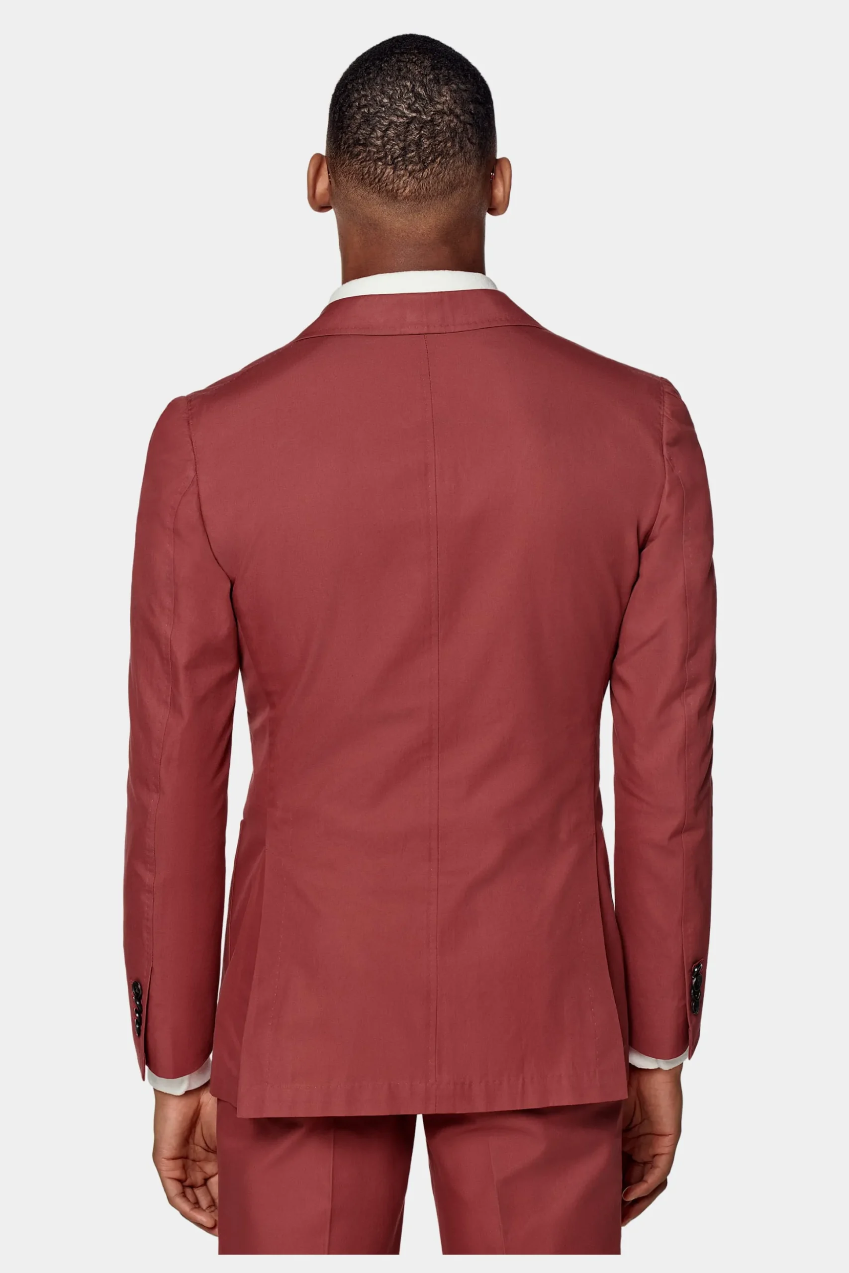 SUITSUPPLY Havana Anzug Rot-Männlich Casual Anzüge