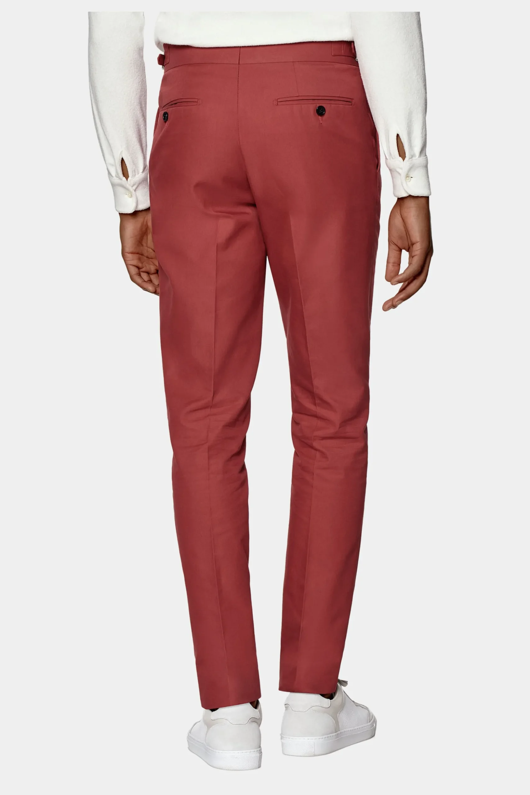SUITSUPPLY Havana Anzug Rot-Männlich Casual Anzüge