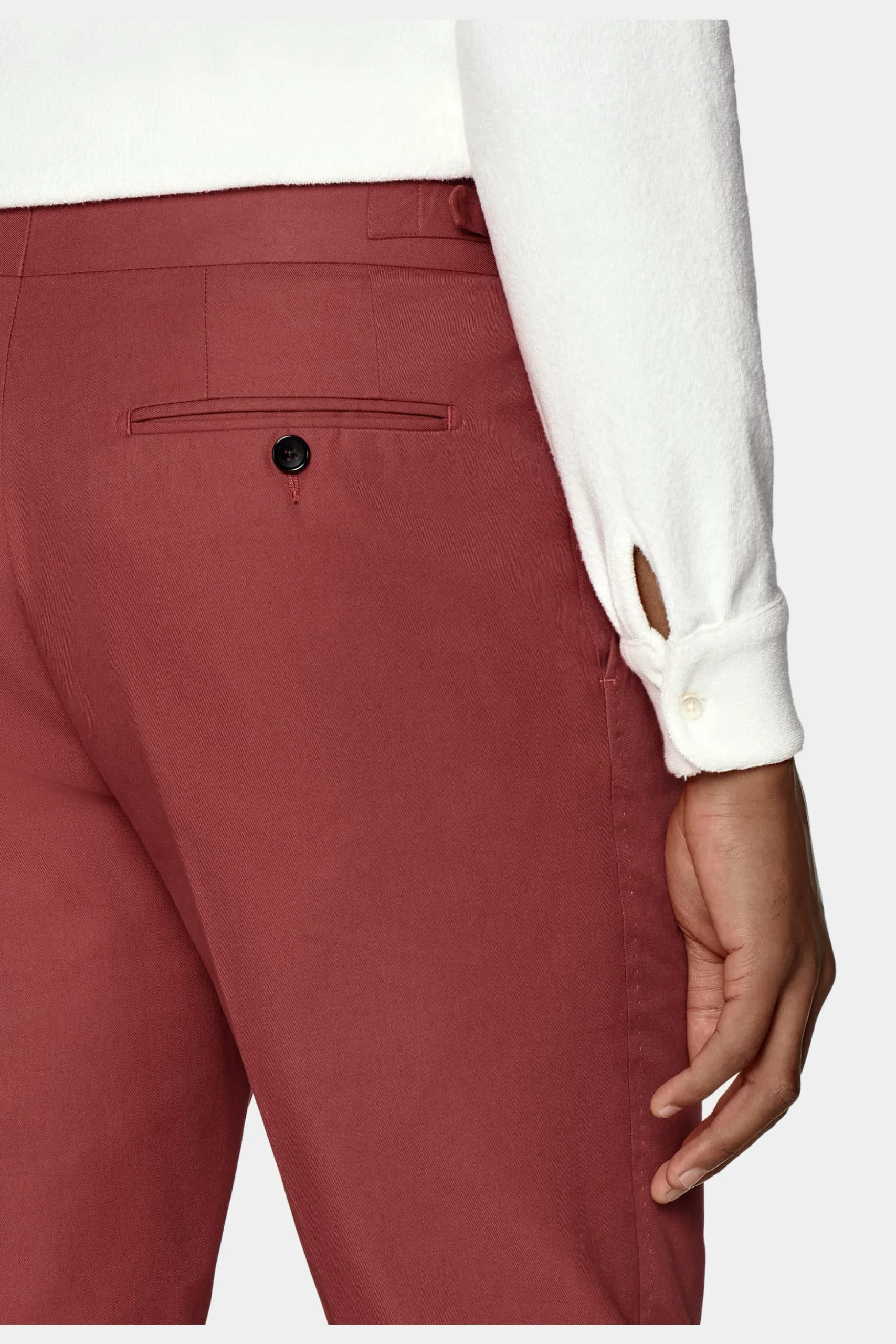 SUITSUPPLY Havana Anzug Rot-Männlich Casual Anzüge