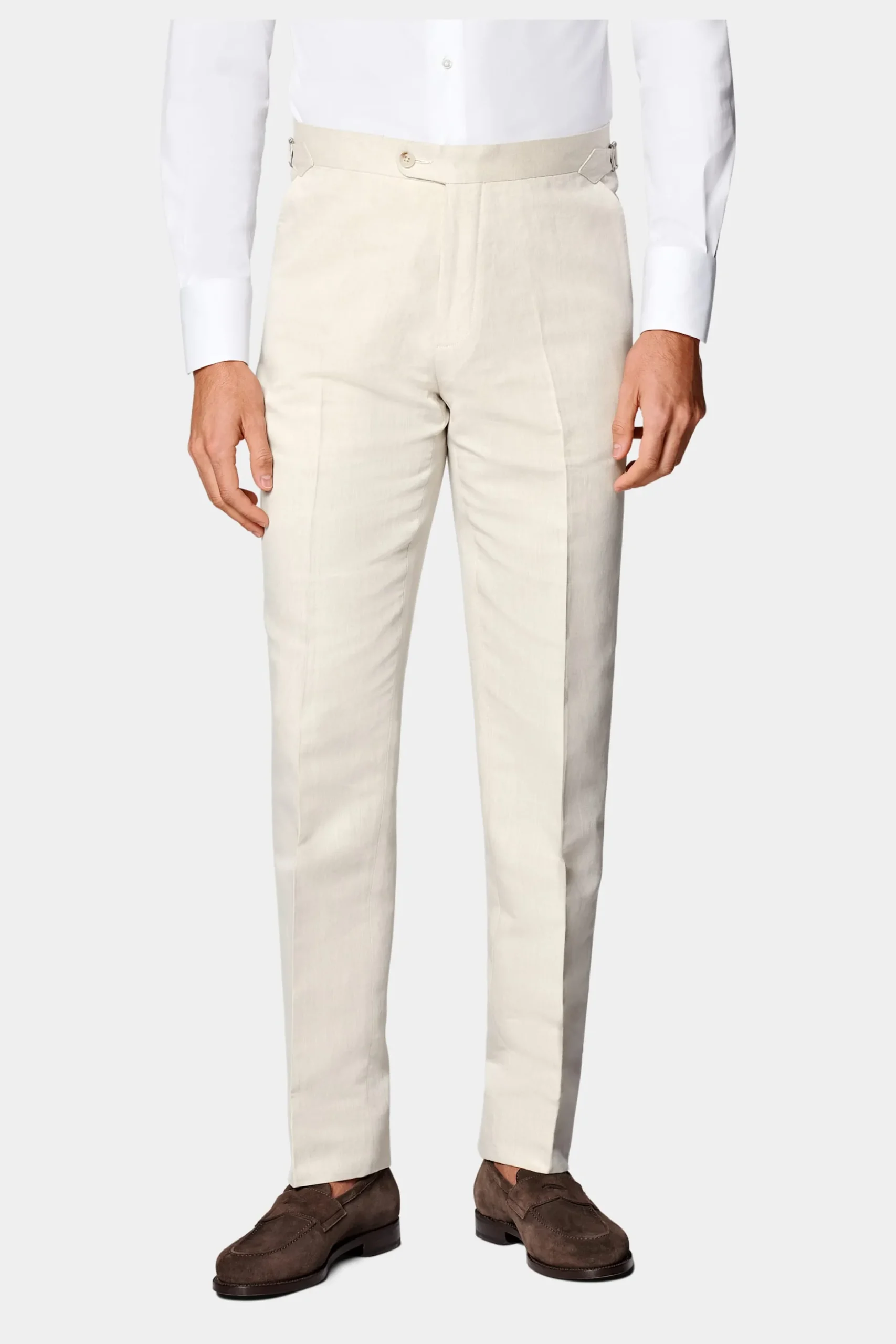 SUITSUPPLY Havana Anzug Sand-Männlich Casual Anzüge