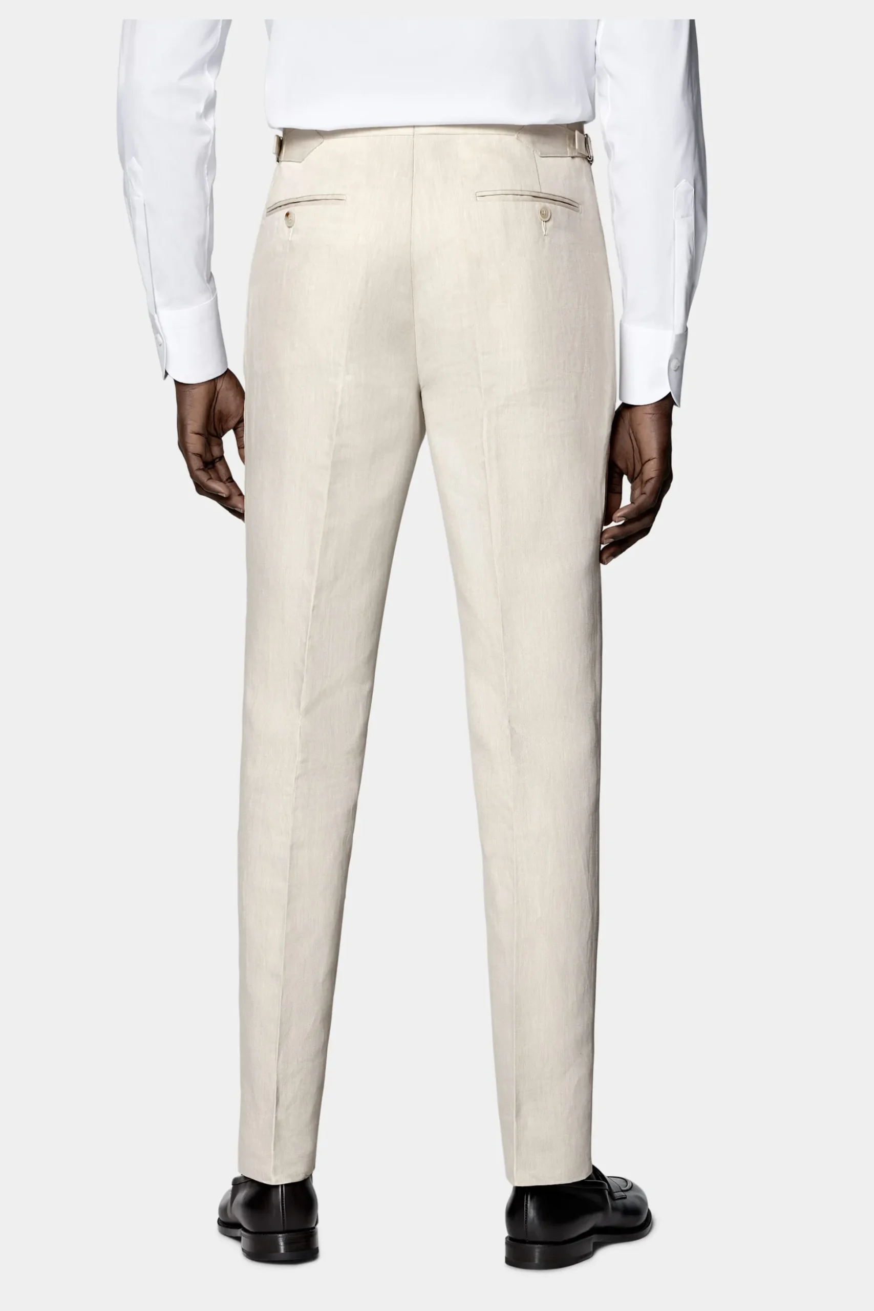 SUITSUPPLY Havana Anzug Sand-Männlich Casual Anzüge