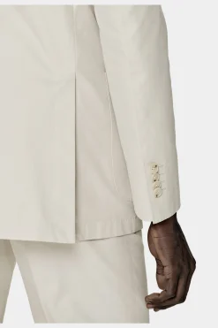 SUITSUPPLY Havana Anzug Sand-Männlich Casual Anzüge