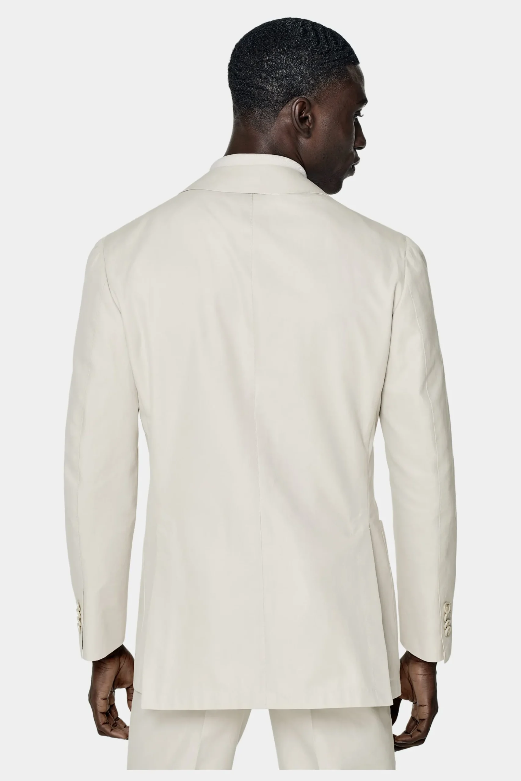 SUITSUPPLY Havana Anzug Sand-Männlich Casual Anzüge