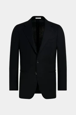 SUITSUPPLY Havana Anzug Schwarz-Männlich Business Anzüge