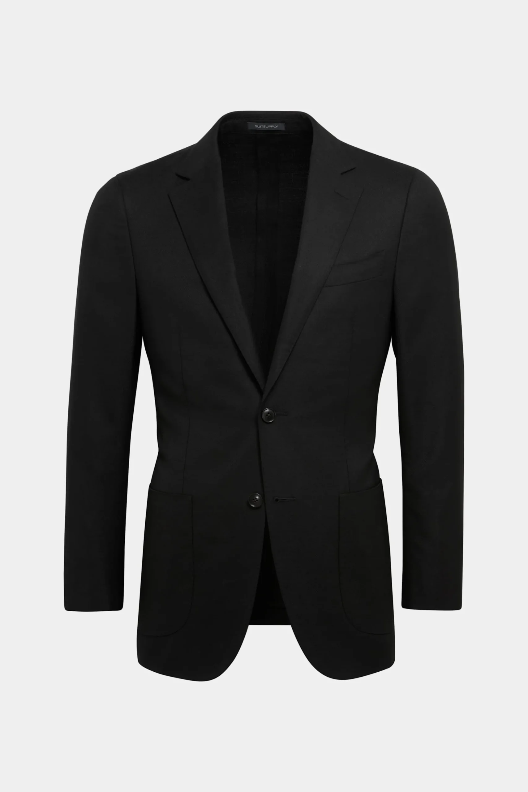 SUITSUPPLY Havana Anzug Schwarz-Männlich Business Anzüge