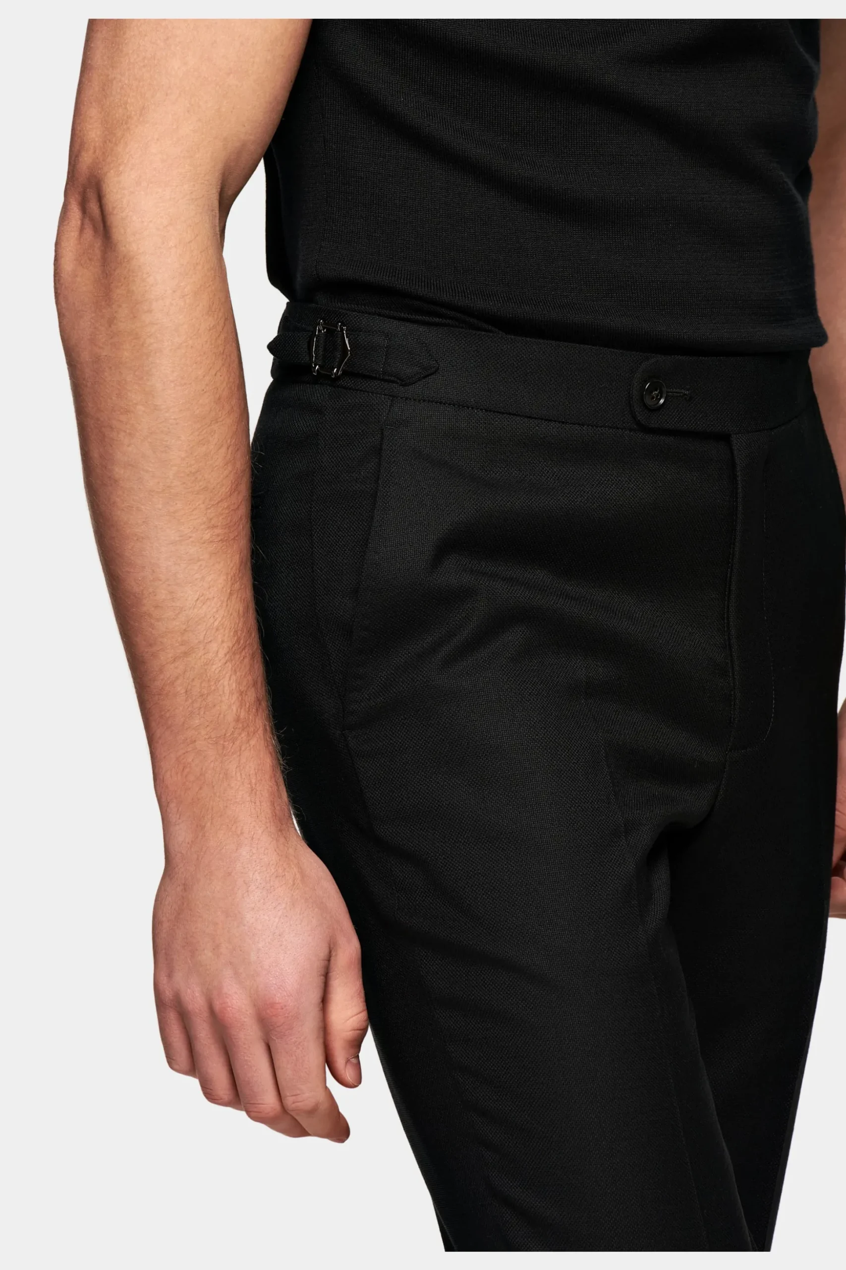 SUITSUPPLY Havana Anzug Schwarz-Männlich Business Anzüge