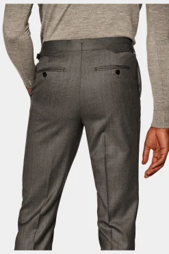 SUITSUPPLY Havana Anzug Taupe-Männlich Business Anzüge