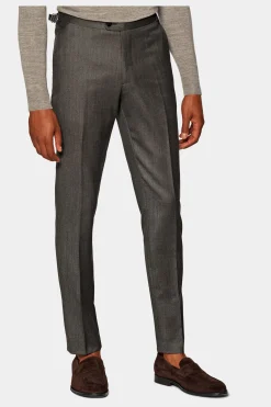 SUITSUPPLY Havana Anzug Taupe-Männlich Business Anzüge