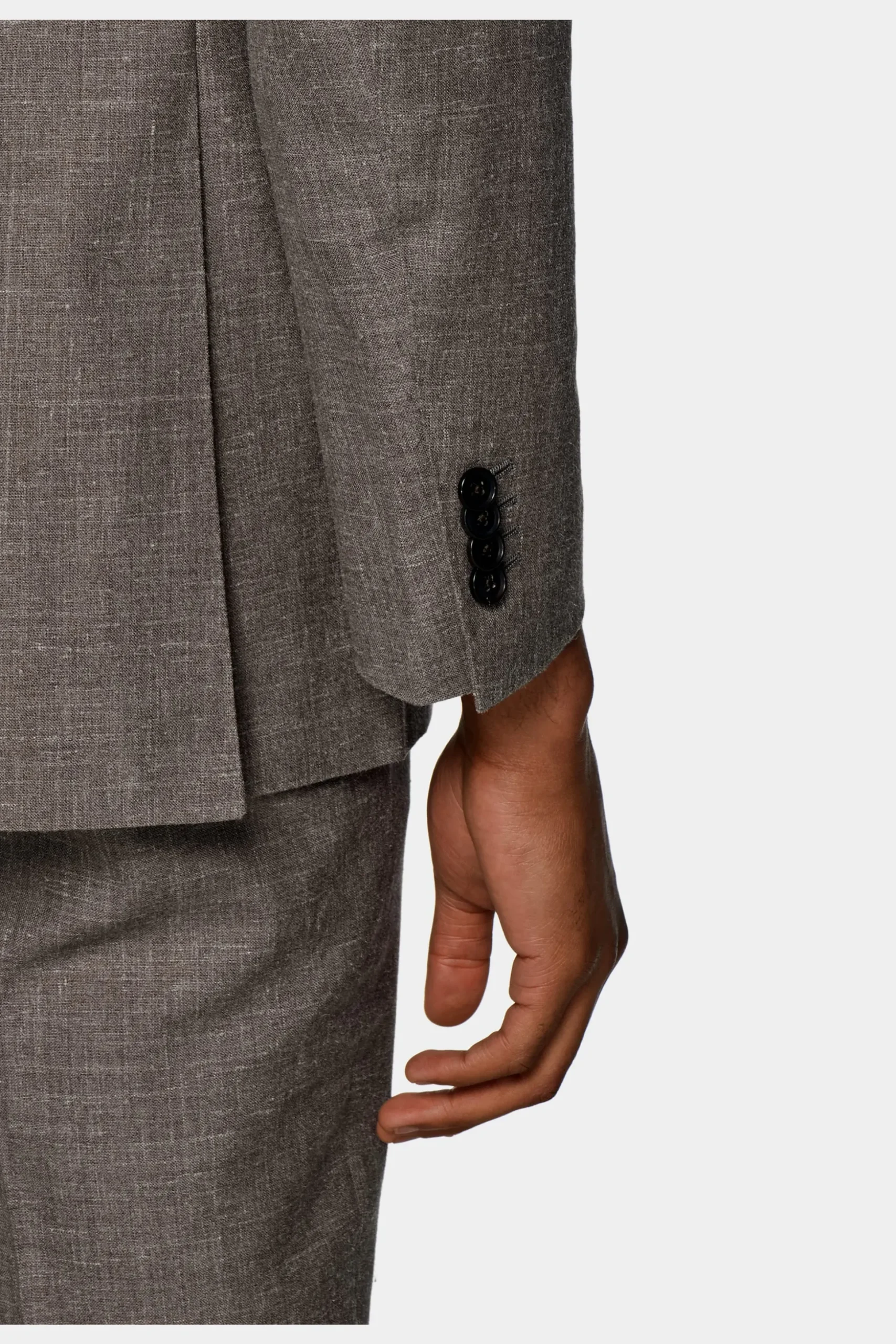 SUITSUPPLY Havana Anzug Taupe-Männlich Casual Anzüge