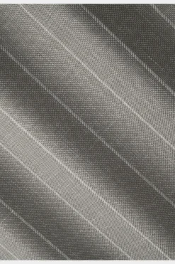 SUITSUPPLY Havana Anzug Taupe Gestreift-Männlich Casual Anzüge